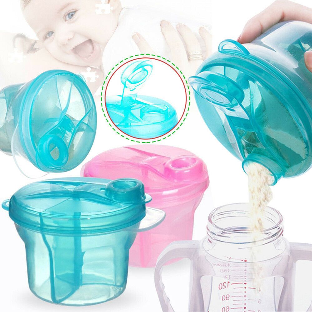 Baby Nursery Essentials - Contenitore per formula a 3 dose