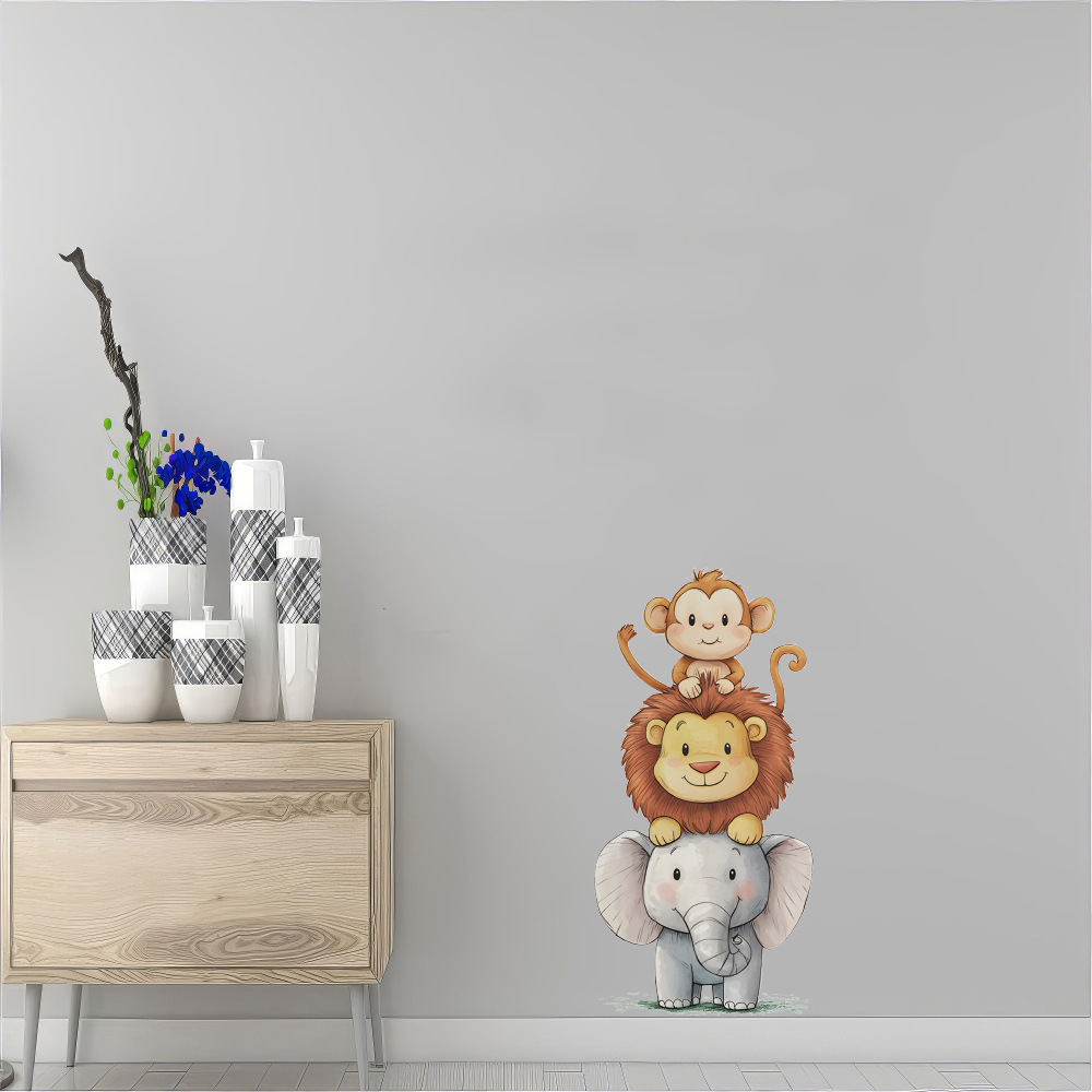 Adesivi Murali di Animali dell - Baby Nursery Vinyl Wall Stickers recensione e prezzo