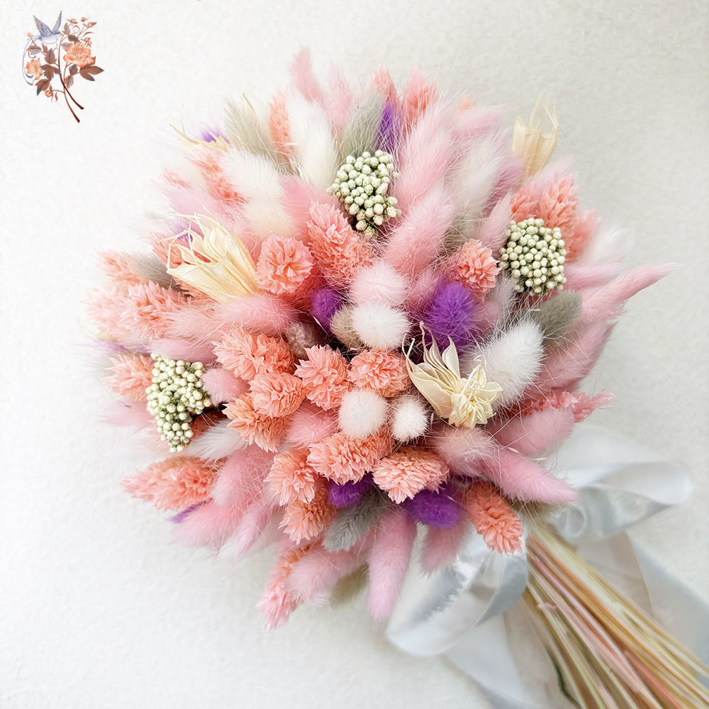 Bouquet di Fiori Secchi Rosa,  - Baby Nursery Vase recensione e prezzo