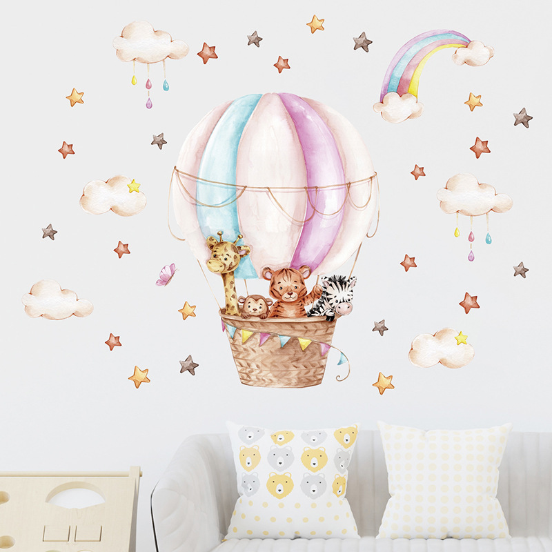 Adesivi Murali Acquerello Rosa - Baby Nursery Vinyl Wall Stickers recensione e prezzo