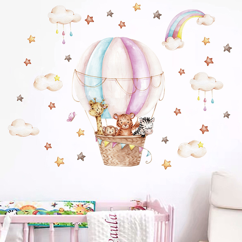 Adesivi Murali Acquerello Rosa - Baby Nursery Vinyl Wall Stickers recensione e prezzo