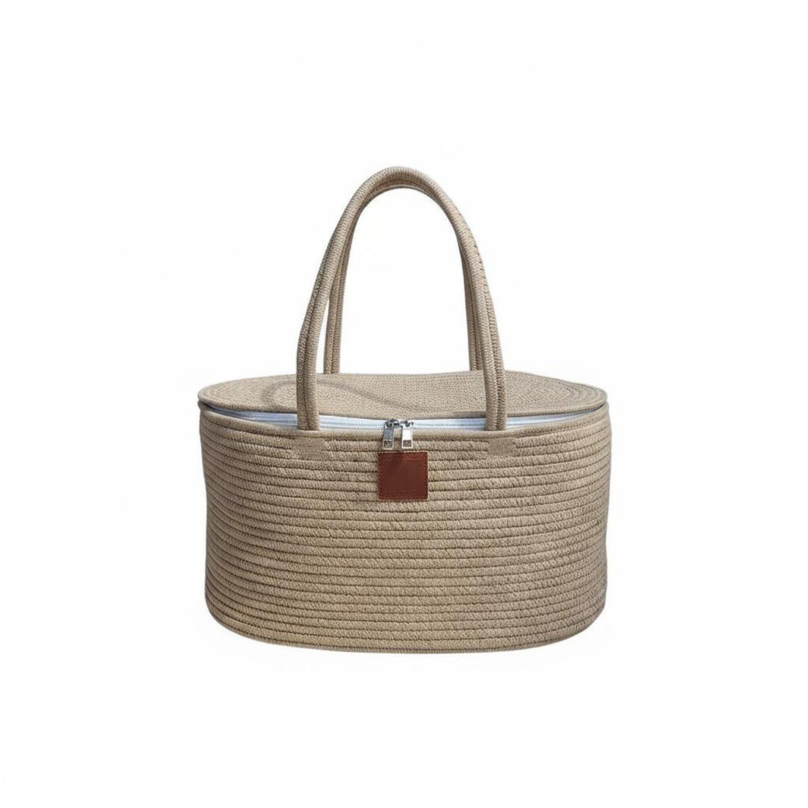 Cesto Porta Pannolini in Corda - Baby Nursery Essentials recensione e prezzo