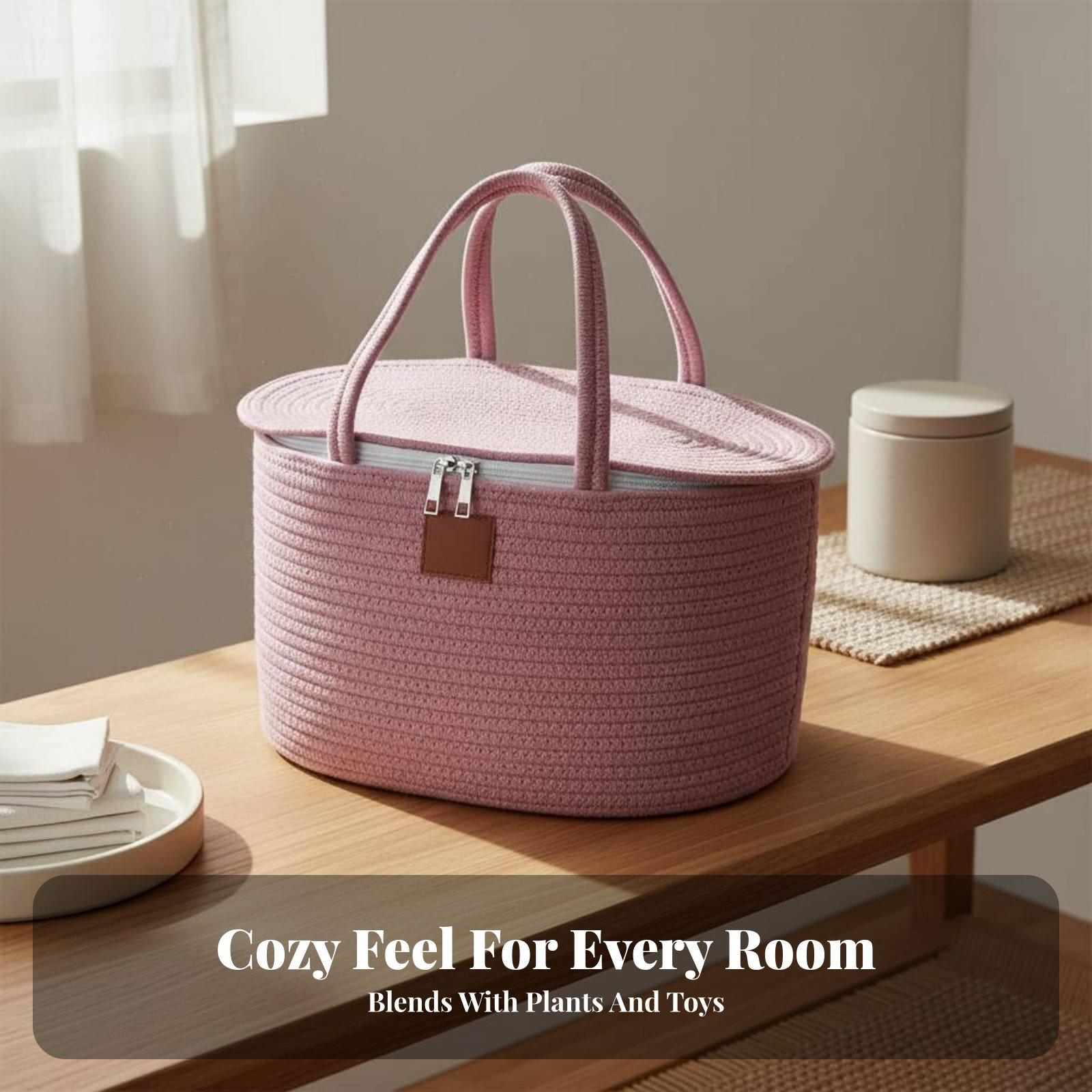 Cesto Porta Pannolini in Corda - Baby Nursery Essentials recensione e prezzo