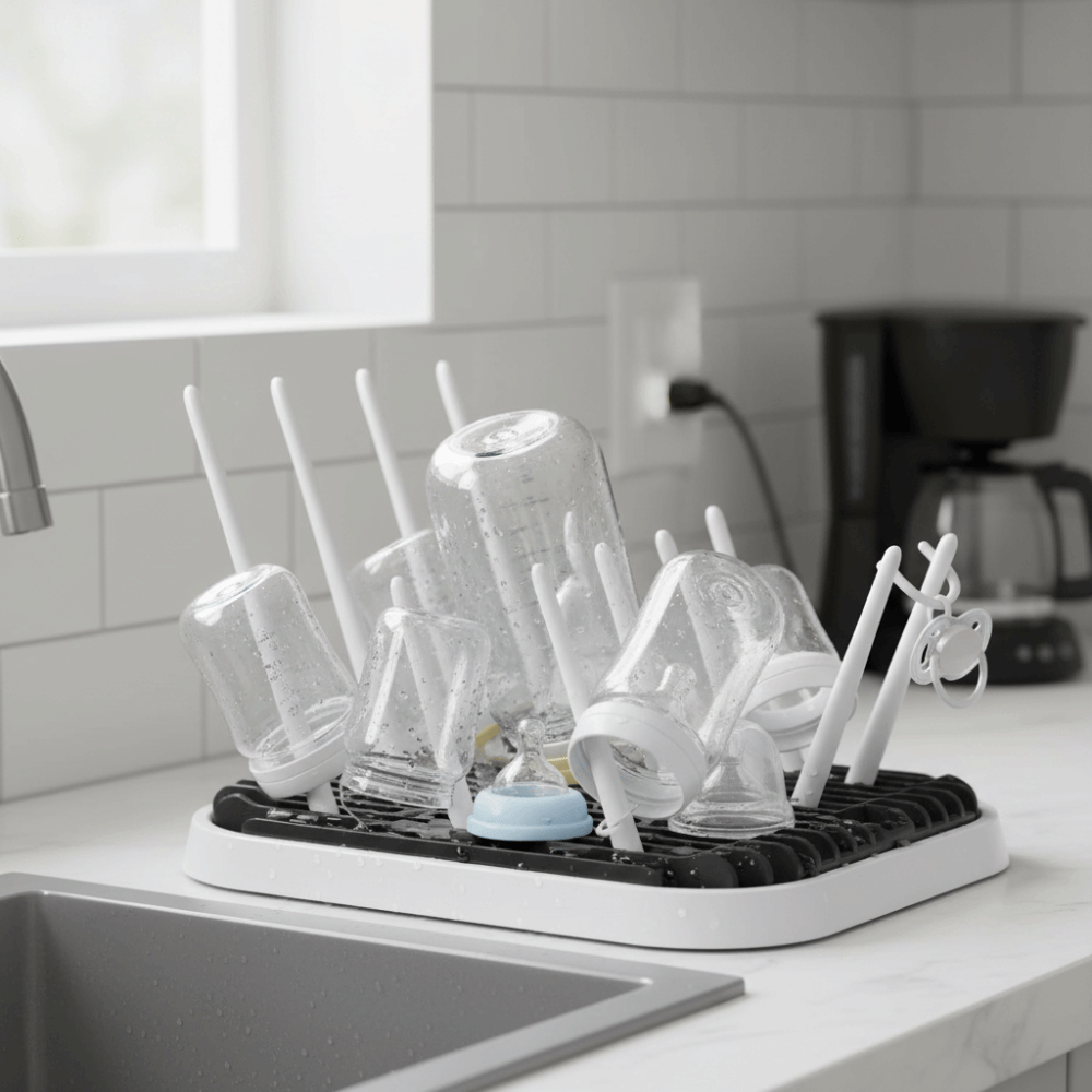 Stendino per biberon pieghevol - Baby Nursery Essentials recensione e prezzo