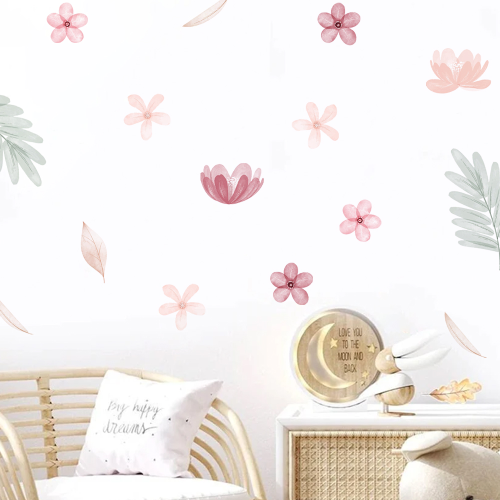 Boho Leaves Botanical Decalcom - Baby Nursery Vinyl Wall Stickers recensione e prezzo