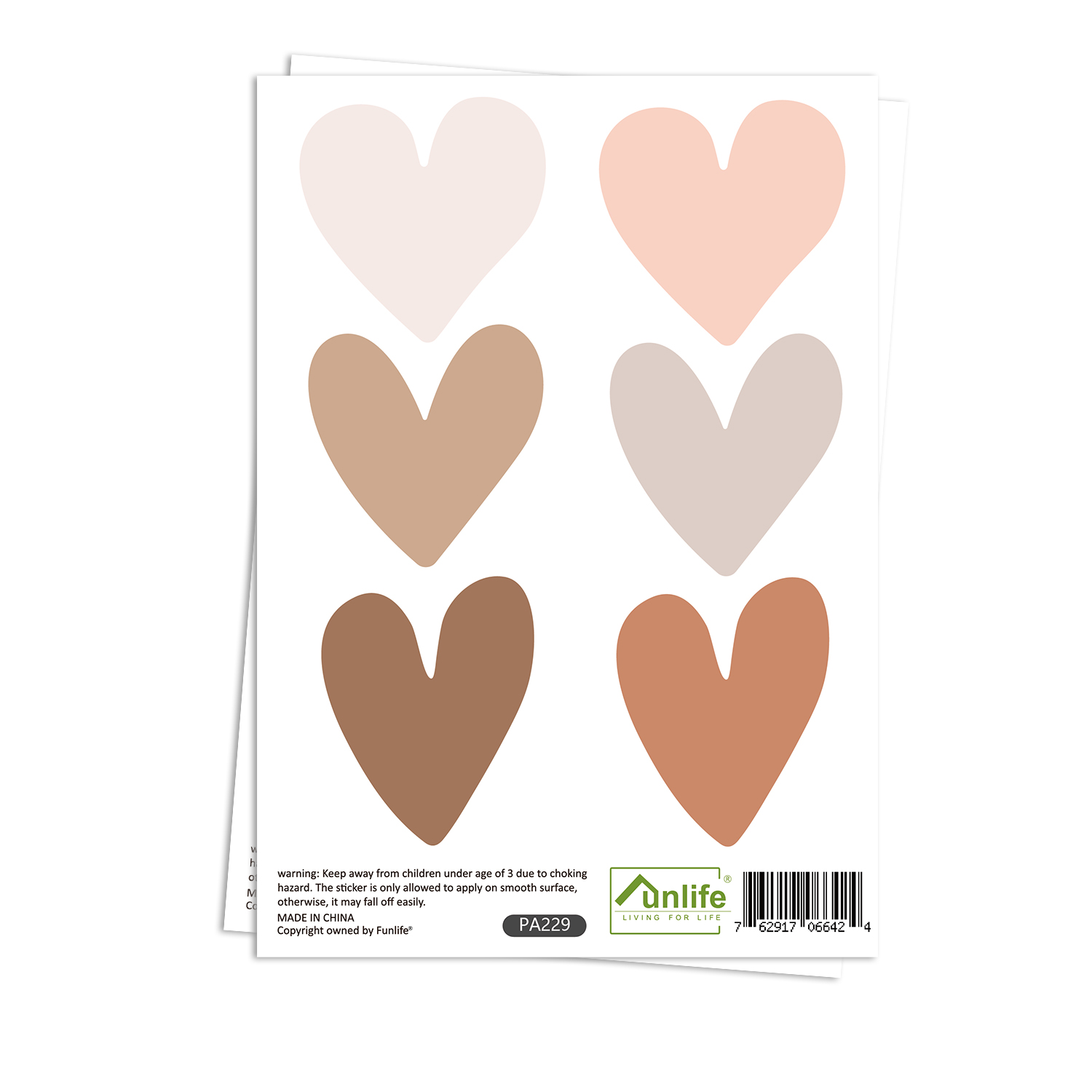 Boho Hearts Adesivo da parete  - Baby Nursery Vinyl Wall Stickers recensione e prezzo