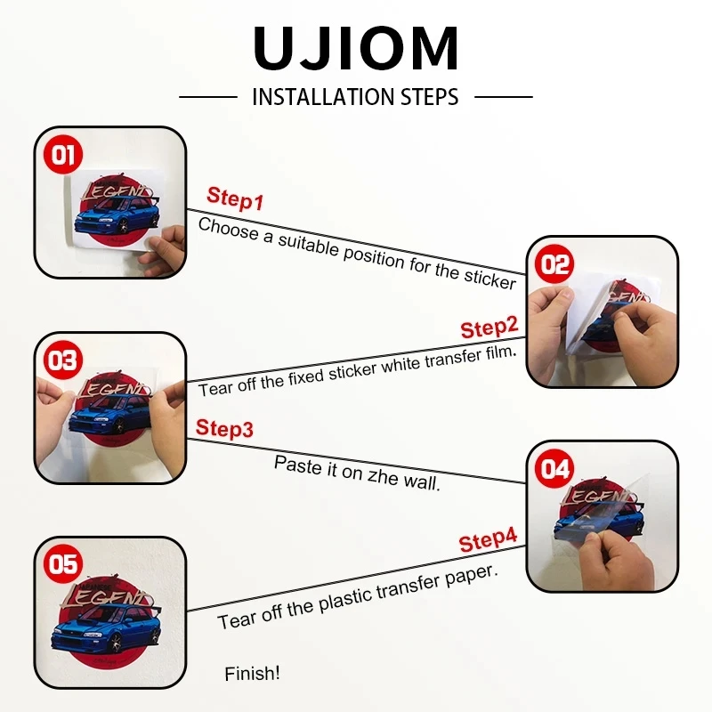 UJIOM 13cm divertente riccio c - Baby Nursery Vinyl Wall Stickers recensione e prezzo
